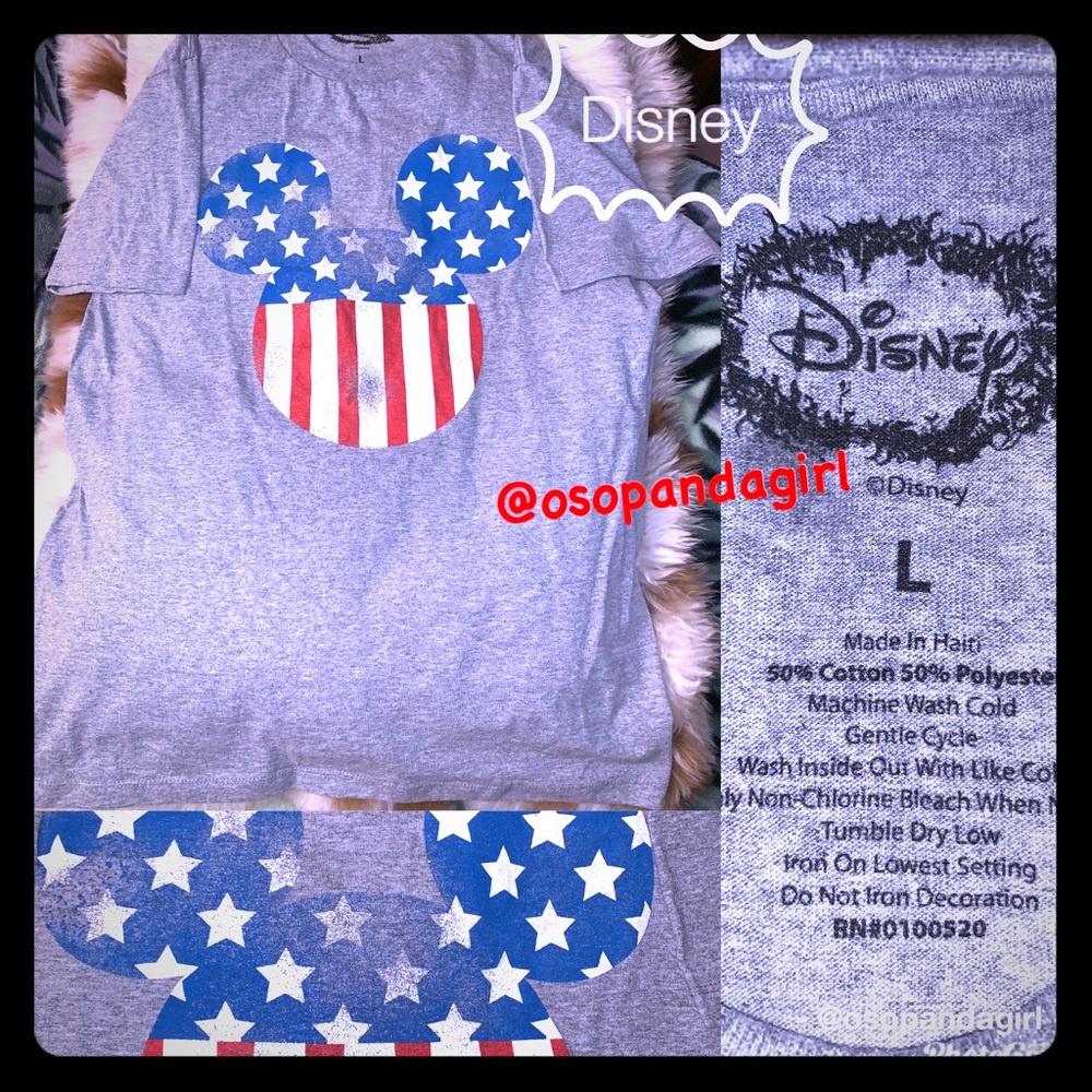 Disney American Flag Mickey T-shirt